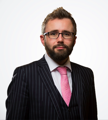 Barrister Daniel Calder Prosecutes